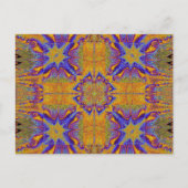 STONE LIGHT BLUME 12 POSTKARTE (Vorderseite)