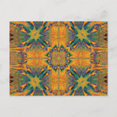 STONE LIGHT BLUME 13 POSTKARTE (Vorderseite)