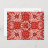 STONE LIGHT BLUME 14 POSTKARTE (Vorne/Hinten)