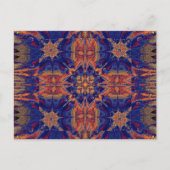 STONE LIGHT BLUME 6 POSTKARTE (Vorderseite)