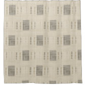 Stone & Linen Duschvorhang (Vorderseite)