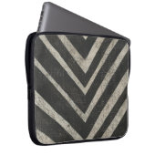 Stone - Linien Laptopschutzhülle (Vorne Rechts)