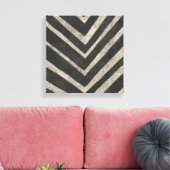 Stone - Linien Leinwanddruck (Insitu (Wohnzimmer))