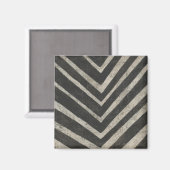 Stone - Linien Magnet (Vorderseite/Rückseite)