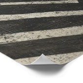 Stone - Linien Poster (Ecke)