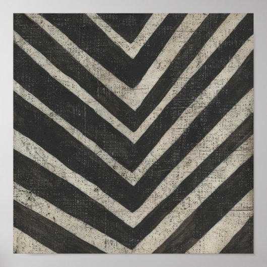 Stone - Linien Poster (Vorne)