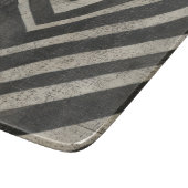 Stone - Linien Schneidebrett (Ecke)