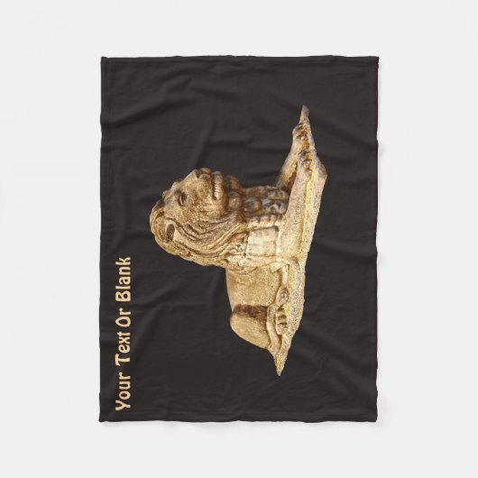 Stone Lion Fleecedecke (Vorderseite)