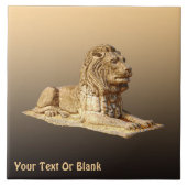 Stone Lion Fliese (Vorderseite)