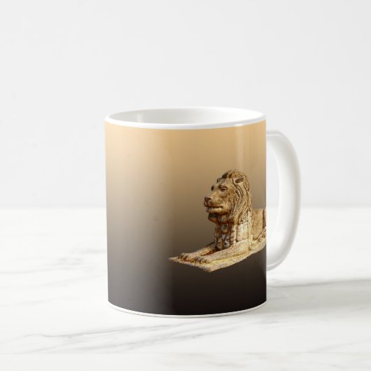 Stone Lion Kaffeetasse (VorderseiteRechts)