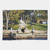 Stone Lion Küchentuch (Horizontal)