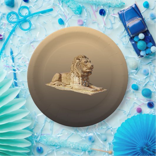 Stone Lion Pappteller (Party)