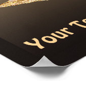 Stone Lion Poster (Ecke)