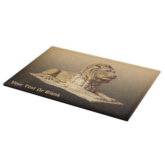 Stone Lion Schneidebrett (Ecke)