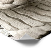 Stone Lion Stockholm Schweden Foto Poster (Ecke)