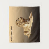 Stone Lion Wandteppich (Vorderseite)