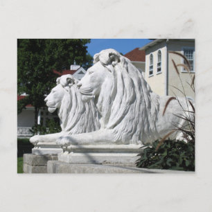 Stone Lions Postkarte