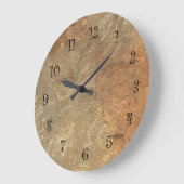 Stone Look Kitchen Wall Uhren (Winkel)