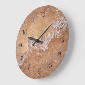Stone Look Kitchen Wall Uhren (Winkel)