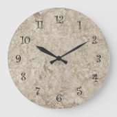 Stone Look Küchenuhren Große Wanduhr (Vorderseite)