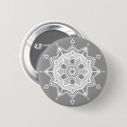 Stone Mandala Button (Vorne & Hinten)