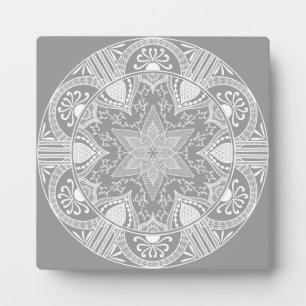 Stone Mandala Fotoplatte