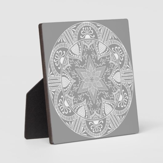 Stone Mandala Fotoplatte (Vorderseite)