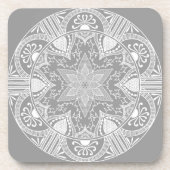 Stone Mandala Getränkeuntersetzer (Vorderseite)