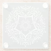 Stone Mandala Glasuntersetzer (Rückseite)
