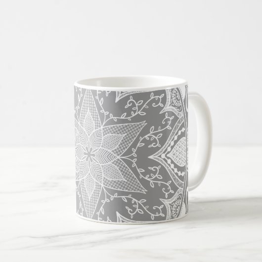 Stone Mandala Kaffeetasse (VorderseiteRechts)