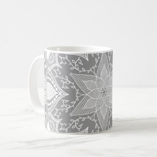 Stone Mandala Kaffeetasse (Vorderseite Links)