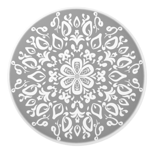 Stone Mandala Keramikknauf (Vorderseite)