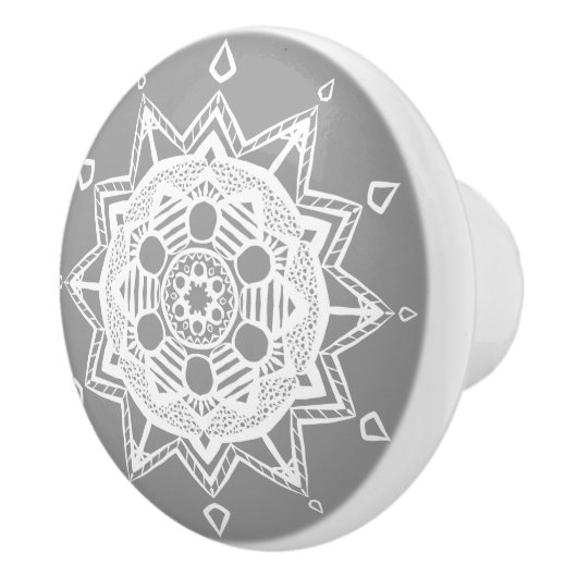 Stone Mandala Keramikknauf (Rechts)