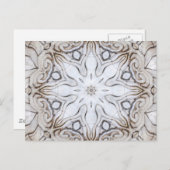 Stone Mandala Postkarte (Vorne/Hinten)