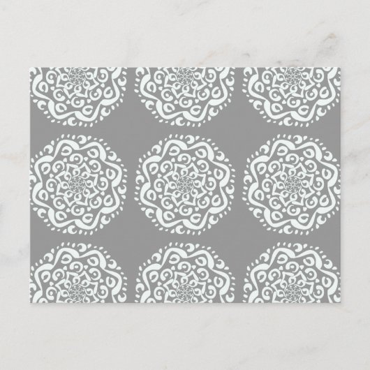 Stone Mandala Postkarte (Vorderseite)