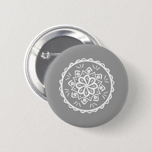 Stone Mandalala Button (Vorne & Hinten)