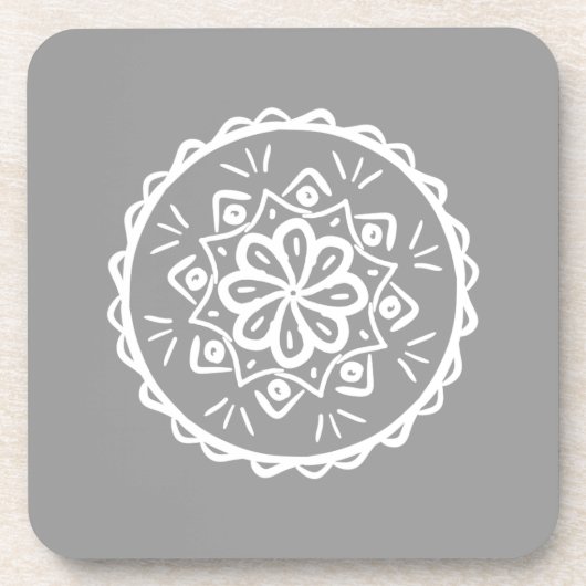 Stone Mandalala Getränkeuntersetzer (Vorderseite)