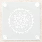 Stone Mandalala Glasuntersetzer (Rückseite)