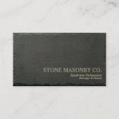 Stone Masonry Company Visitenkarte (Vorderseite)