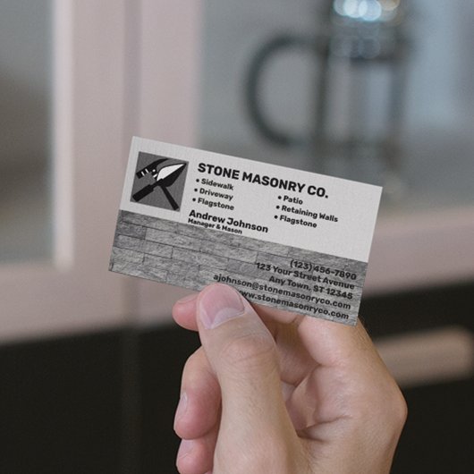 Stone Masonry Company Visitenkarte