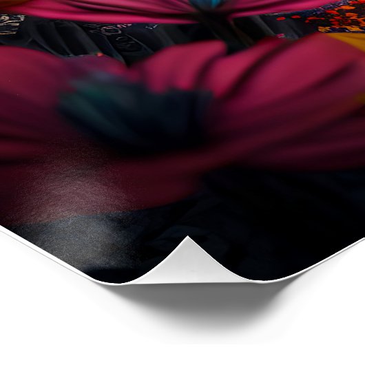 Stone Moon Gate Poster (Ecke)