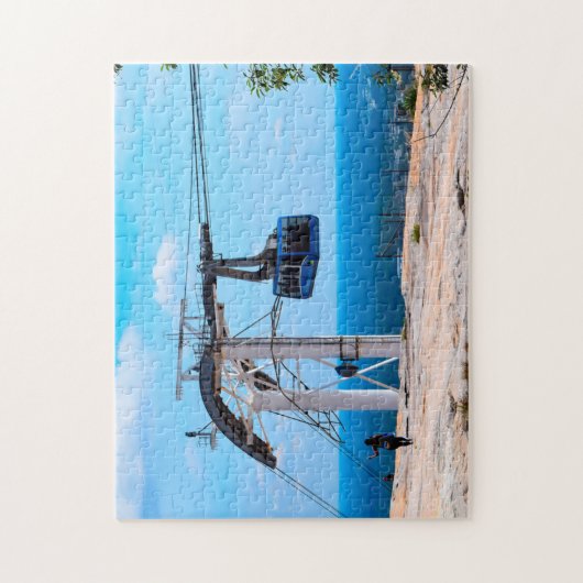 Stone Mountain Cable Car Georgia. Puzzle (Vertikal)