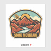 Stone Mountain, Georgia Aufkleber (Blatt)