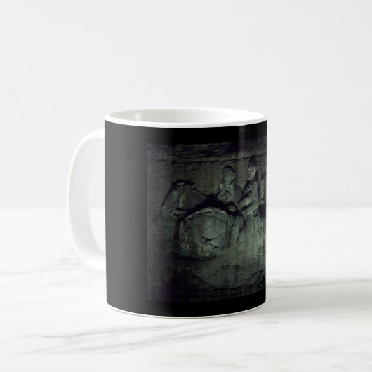 Stone Mountain Georgia Carving Kaffeetasse (Vorderseite Links)