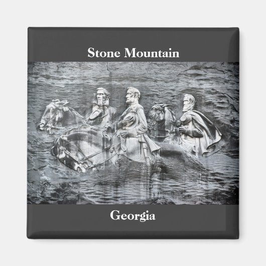 Stone Mountain, Georgia Magnet (Vorne)