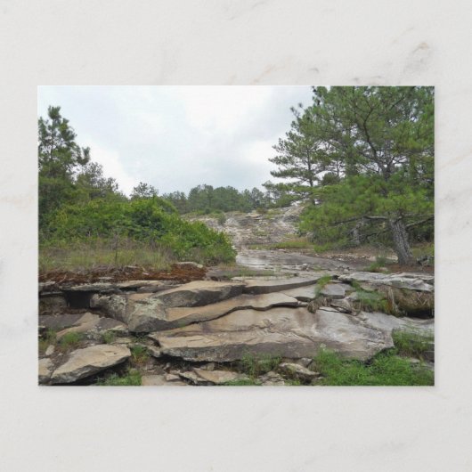 Stone Mountain, Georgia Postkarte (Vorderseite)