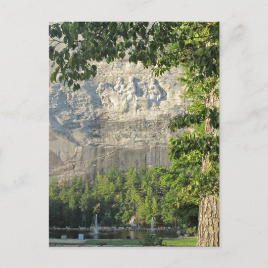 Stone Mountain, Georgia Postkarte (Vorderseite)