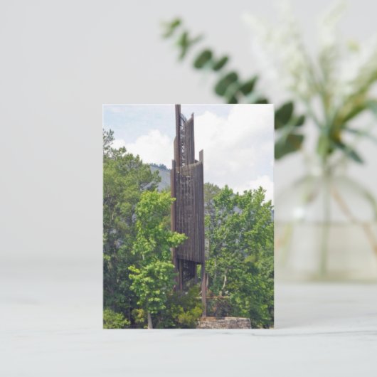 Stone Mountain Lake Pipe Orgel, Steinberg GA Postkarte (Stehend Vorderseite)