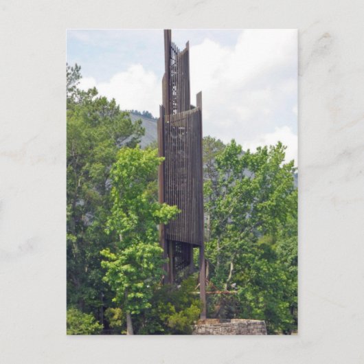 Stone Mountain Lake Pipe Orgel, Steinberg GA Postkarte (Vorderseite)