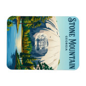 Stone Mountain Park USA Magnet (Horizontal)